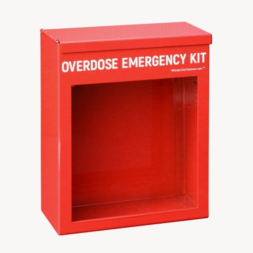 Overdose Emergency Kit Cabinet Non-Locking